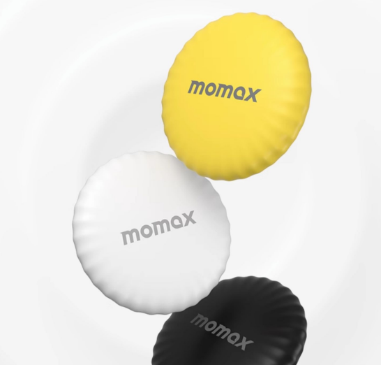 MOMAX摩米士适用apple苹果airtag防丢器全球精准定位背钱包车钥匙扣平替提醒