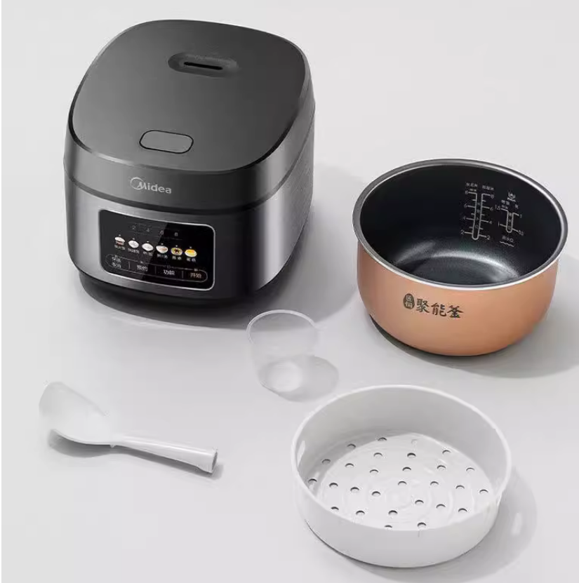 Midea/美的 MB-RE429电饭煲4L家用智能预约柴火饭4升电饭锅